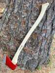 Traditional 4lb Axe- Painted Red Like your heart