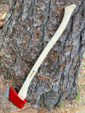 Traditional 4lb Axe- Painted Red Like your heart