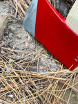 Traditional 4lb Axe- Painted Red Like your heart